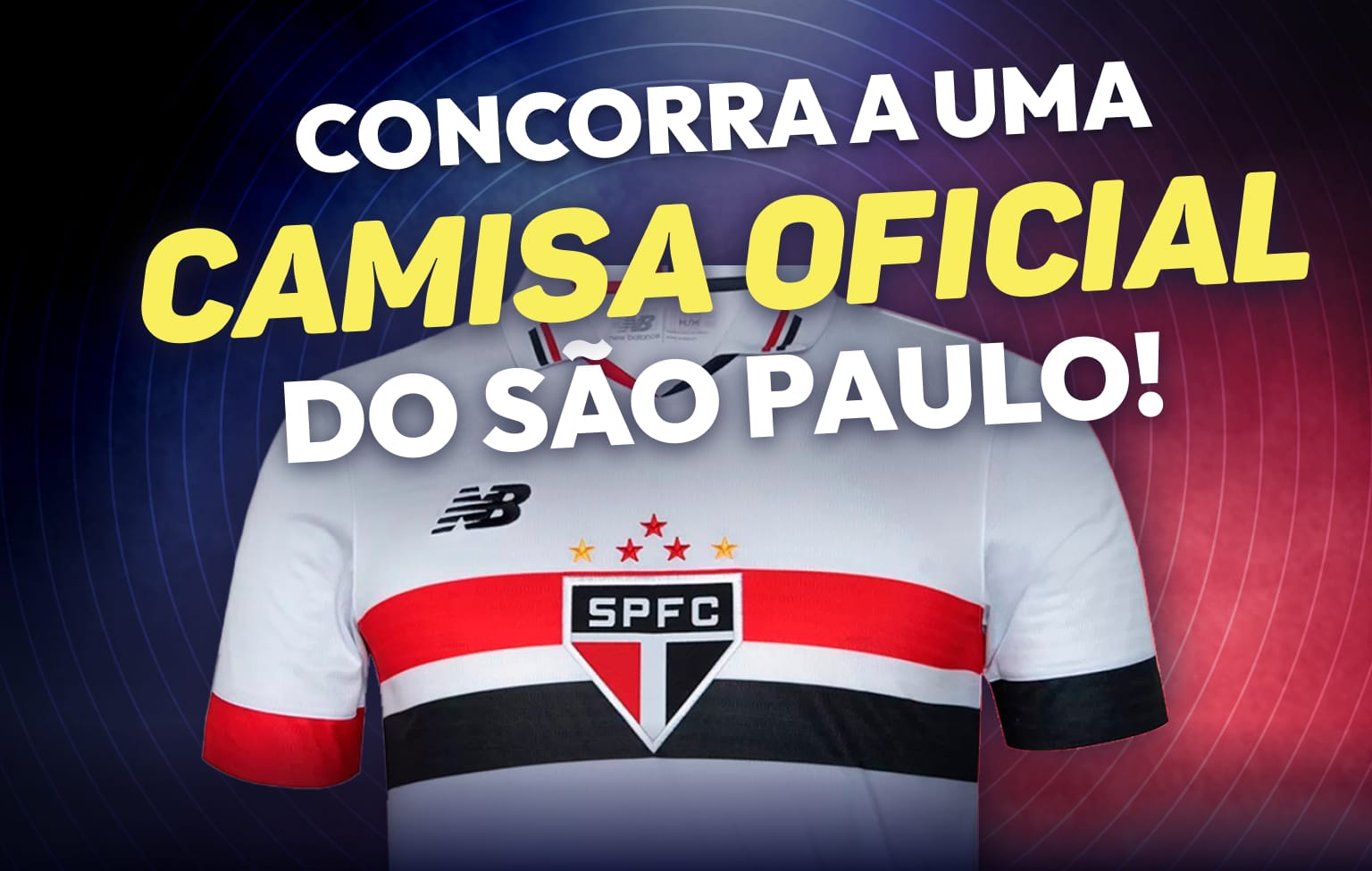ApostaReal na Ação: Camisa do São Paulo