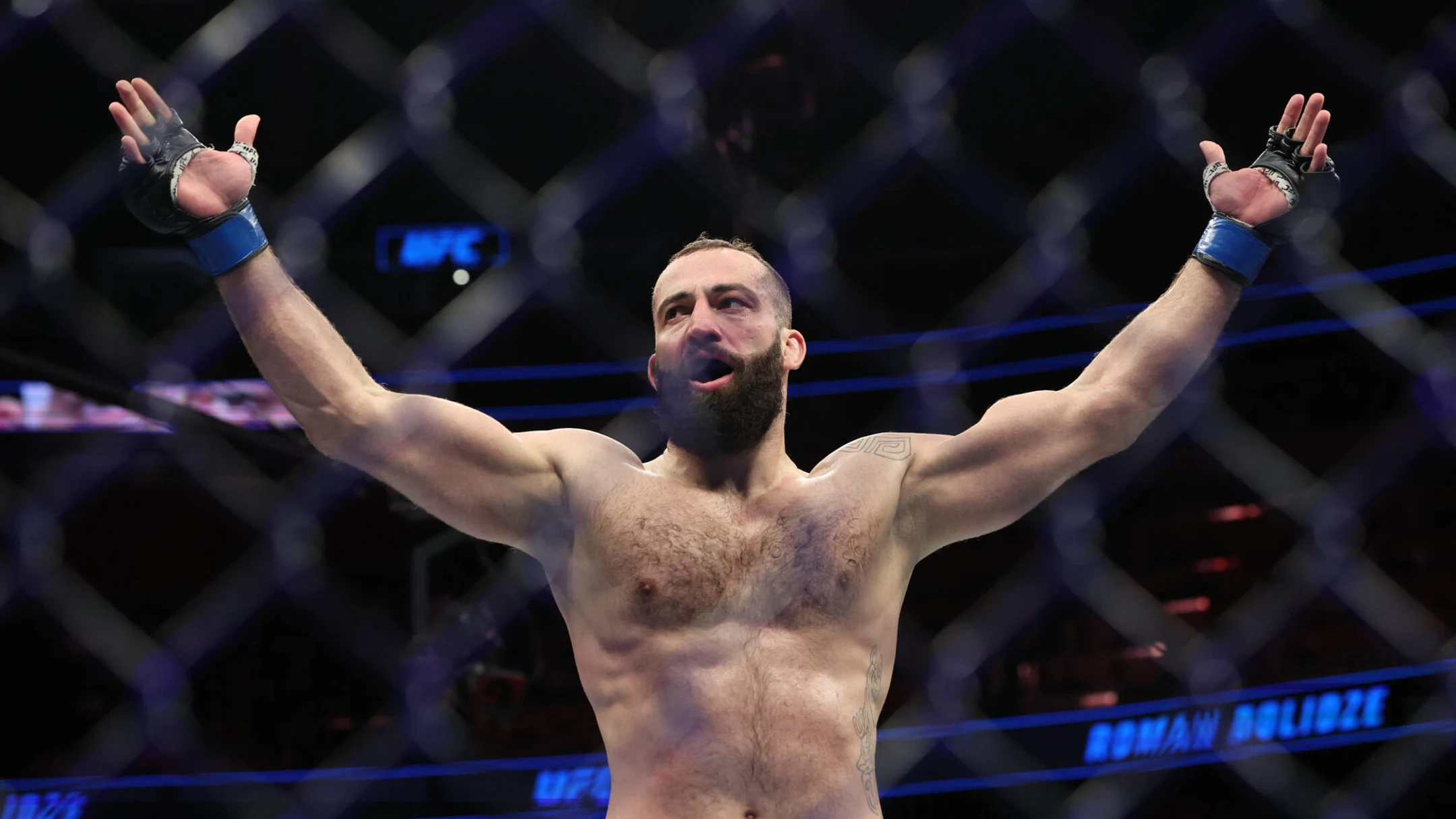 Dolidze comemora vitória no UFC