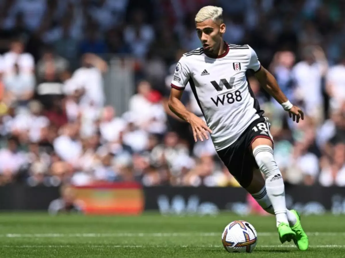 Andreas Pereira em ação pelo Fulham