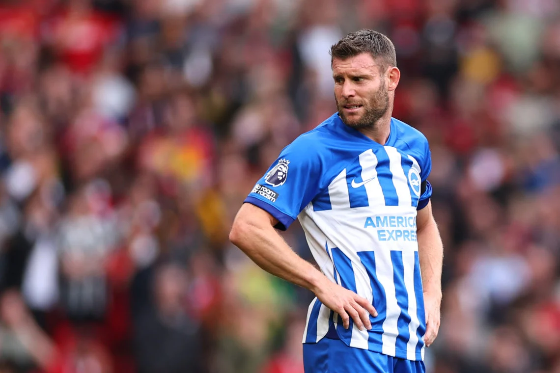 Milner em ação pelo Brighton