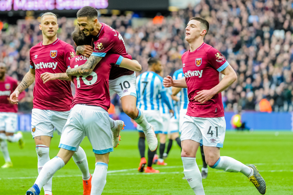 Jogadores do West Ham