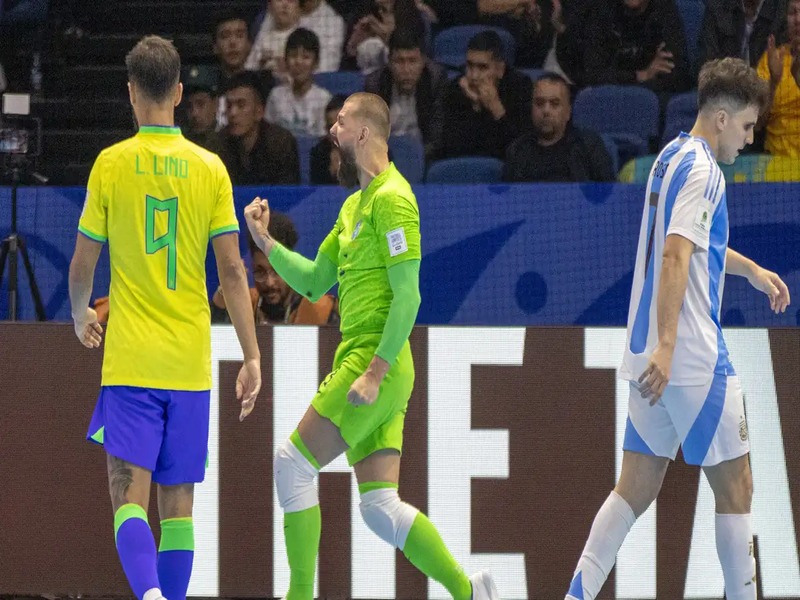 Brasil Bate Argentina e é Hexa no Futsal