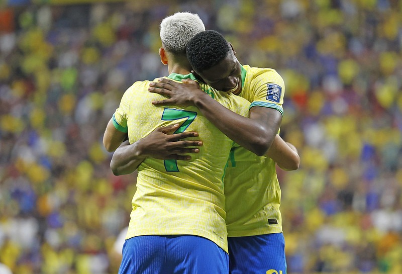 Jogadores do Brasil