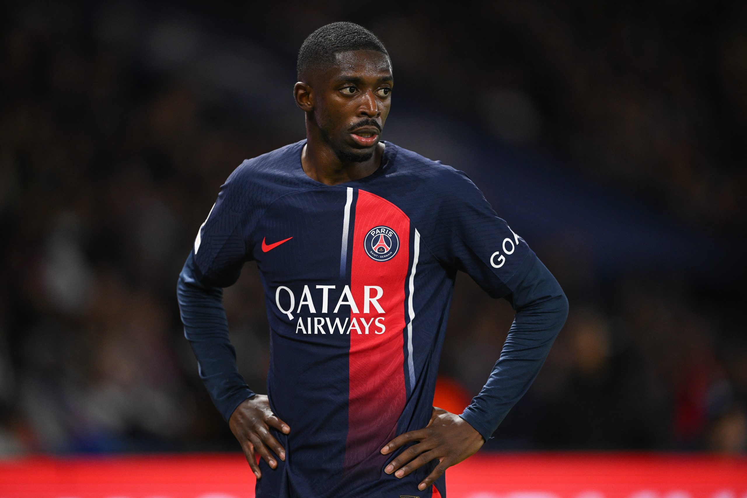 Dembélé em ação pelo PSG