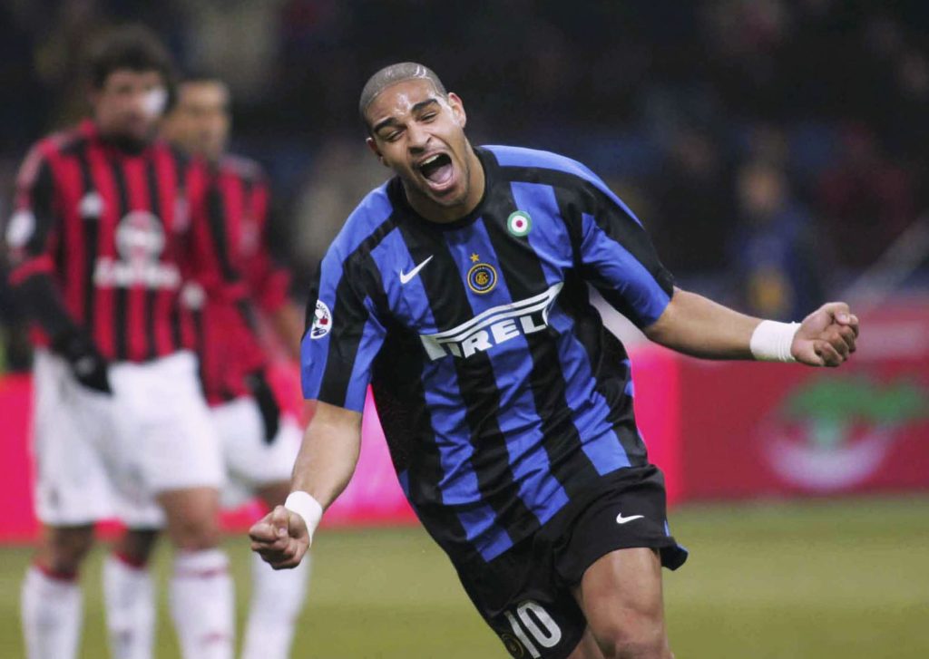 Adriano Imperador em ação pela Internazionale