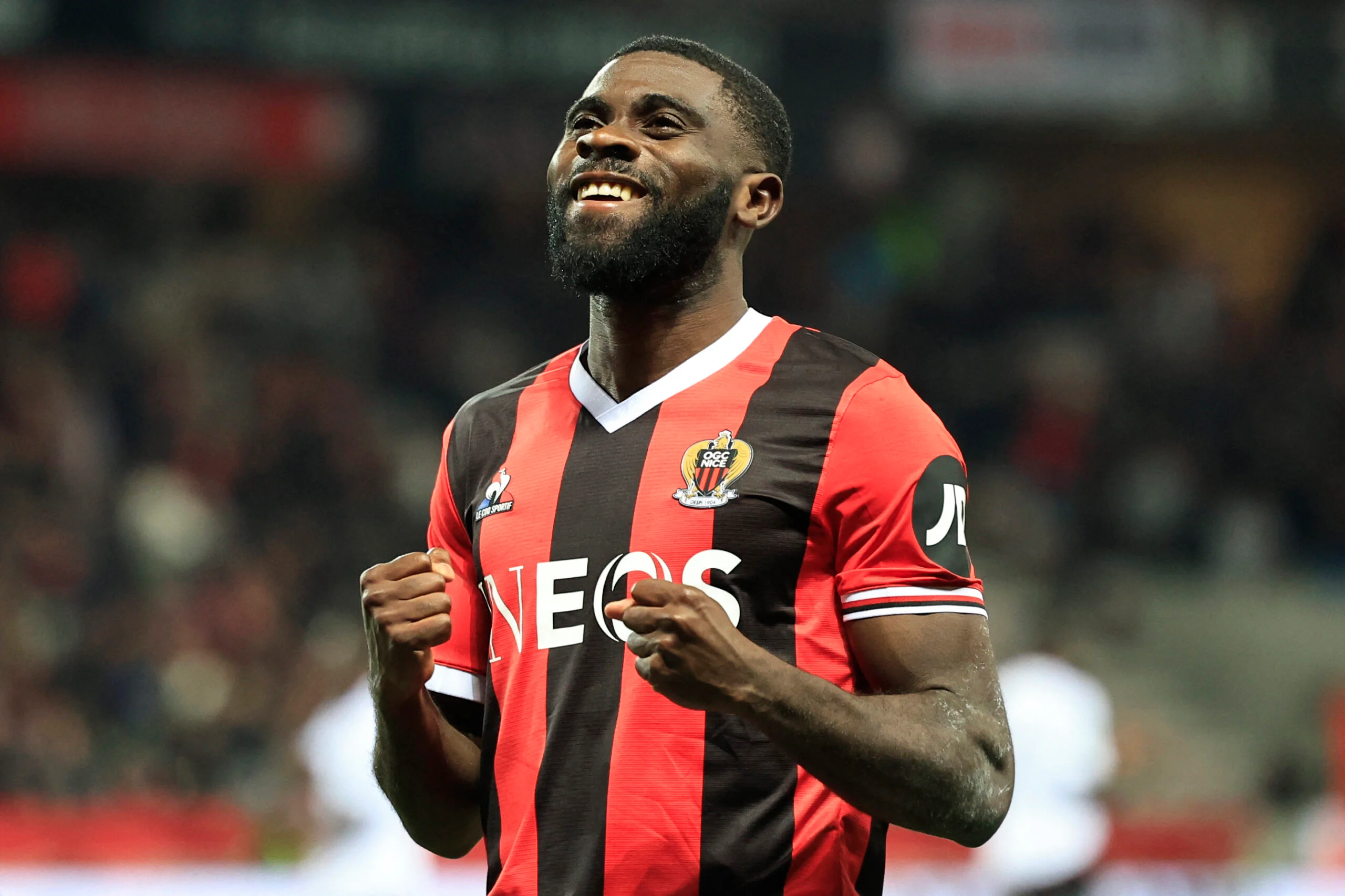 Jeremie Boga em ação pelo Nice