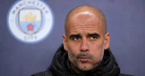 Pep Guardiola no Manchester City - Reprodução: Yandex