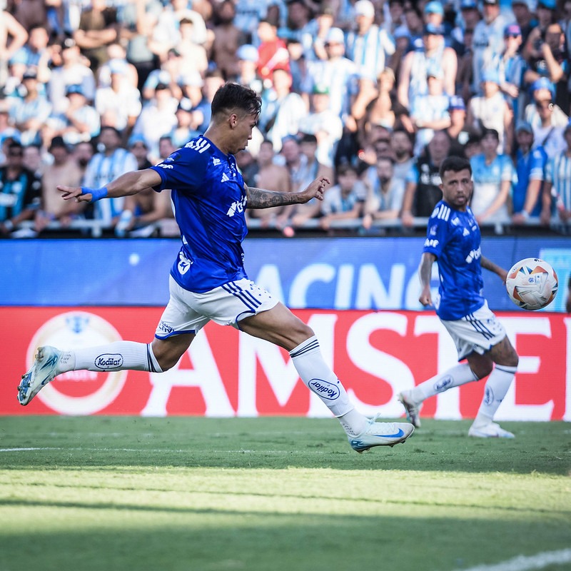 Kaio Jorge em ação pelo Cruzeiro - 
Foto: Gustavo Aleixo/Cruzeiro - Reprodução: Flickr Cruzeiro
