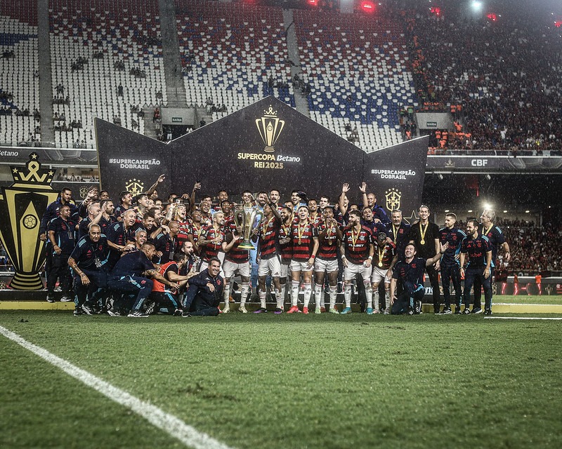 Flamengo Campeão da Supercopa Rei - Marcos Júnior/CBF - Reprodução: Flickr CBF