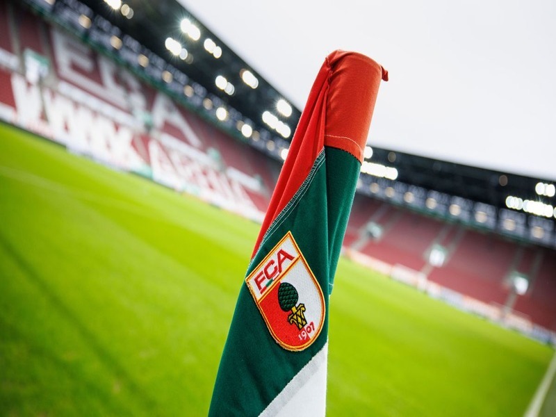 Bandeira do Augsburg - Reprodução: Yandex