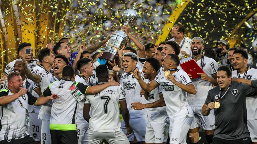 Botafogo comemora o título de Campeão da Libertadores 2024